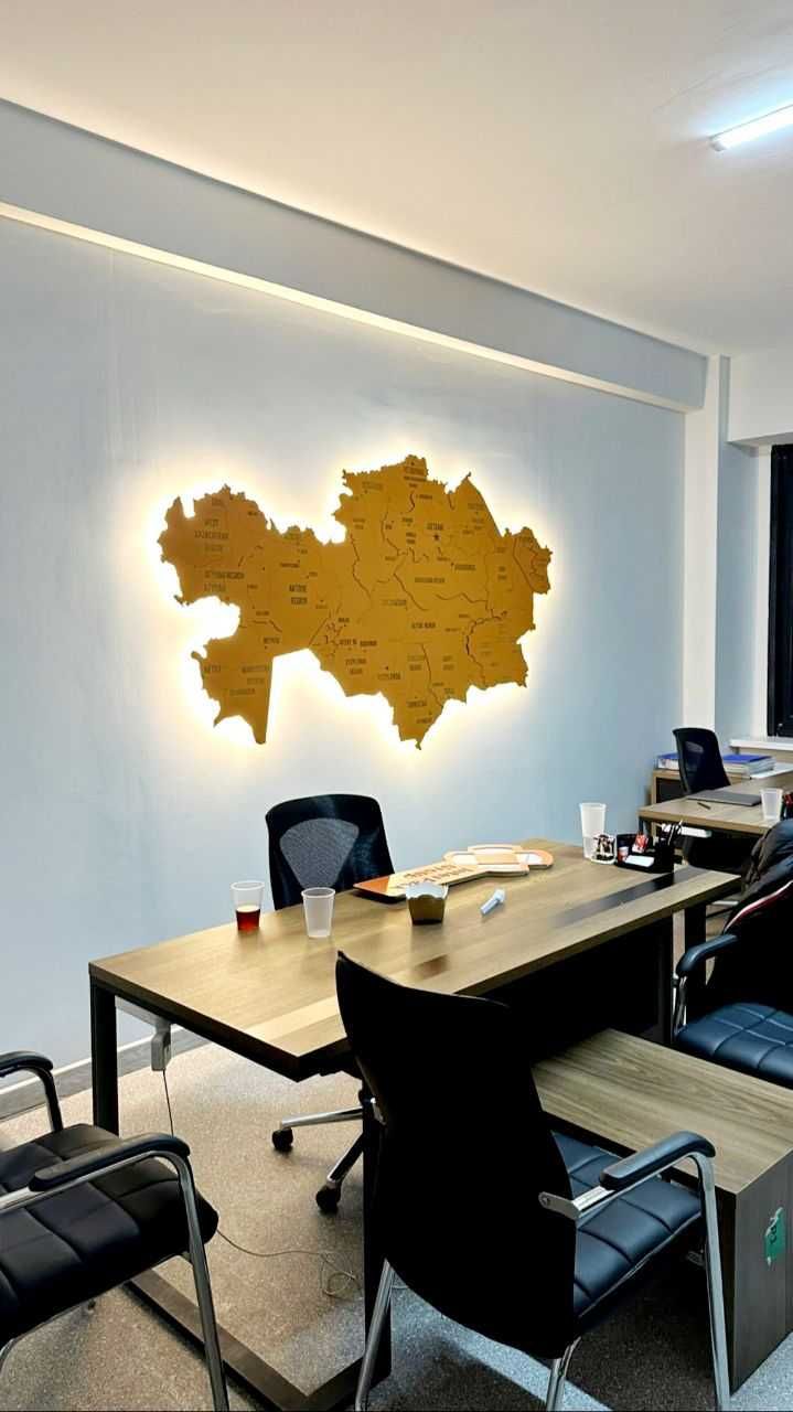 Тренд 2023 Карта мира из дерева для дома и офиса декор комнаты!!!