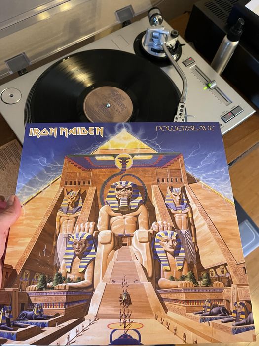 Iron maiden powerslave винил