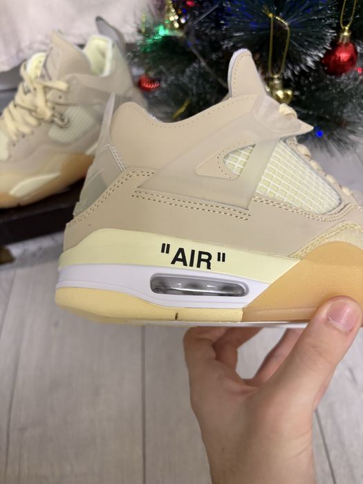 Jordan 4 off white 40 42