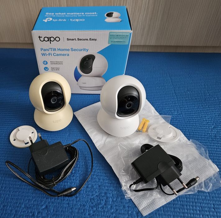 Set 2x Camera de supraveghere Smart TP-Link Tapo C200 + Bonus