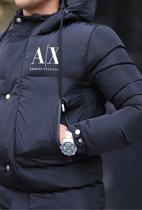 Geaca Armani Exchange neagra