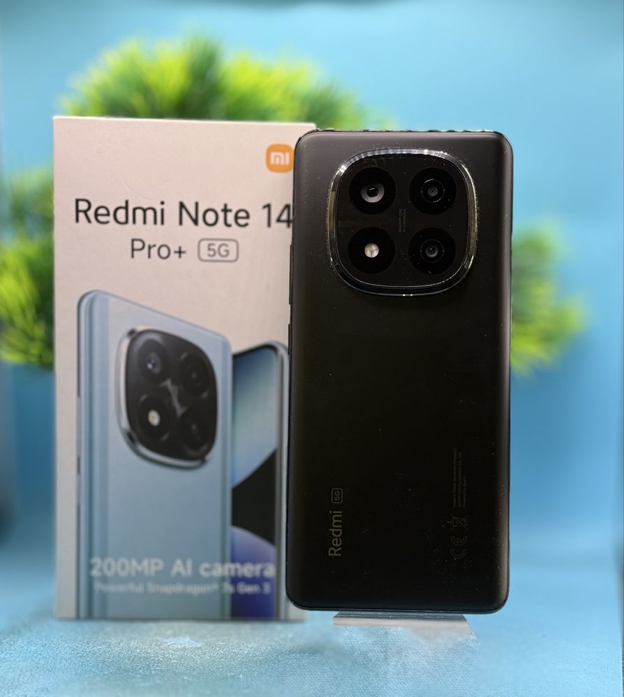 Xiaomi Redmi Note 14 Pro+, 12GB RAM, 512GB, 5G, Midnight Black