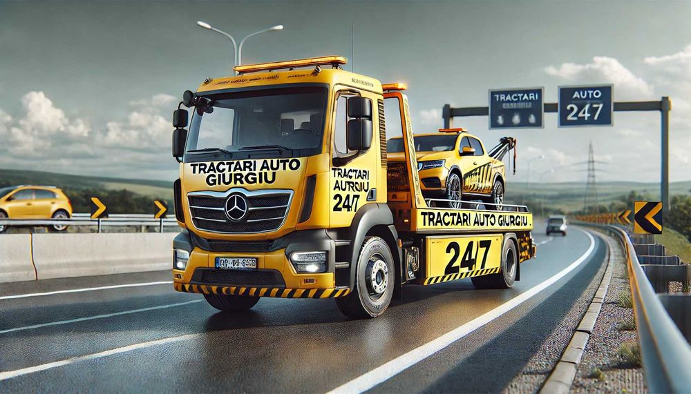 Tractari Auto  DN5 Giurgiu Bucuresti Sud Platforma Auto Schimb