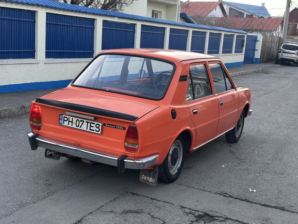 Skoda 120L fabricata 1979 unic proprietar de noua