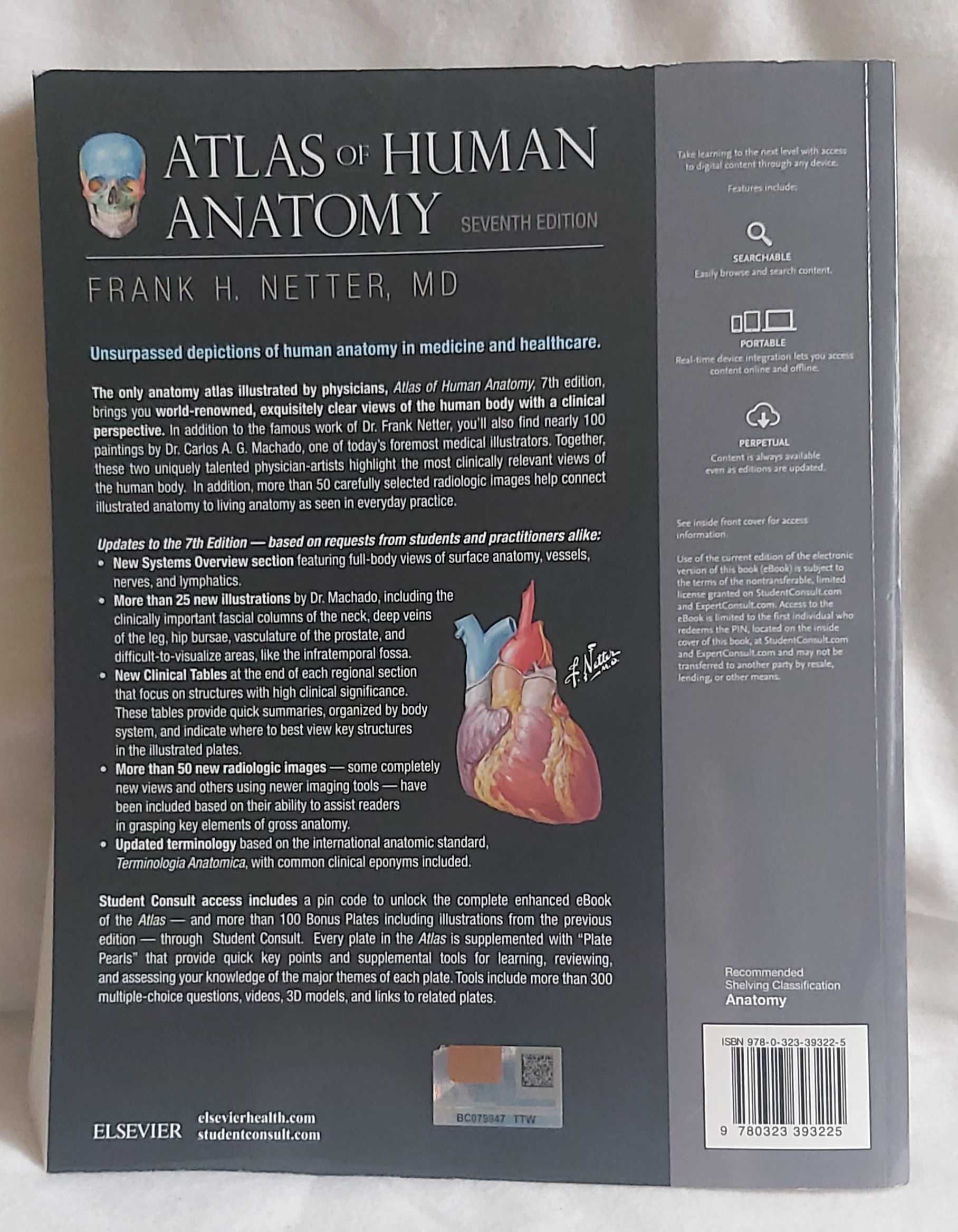 Frank Netter - „Atlas of human anatomy”