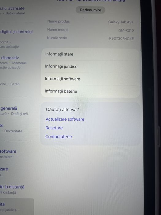 Tableta Samsung A9+ 128 gb 8GB RAM