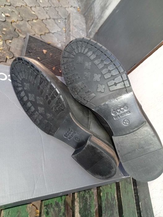 ECCO cizmulite din piele naturala masura 38 - Negru