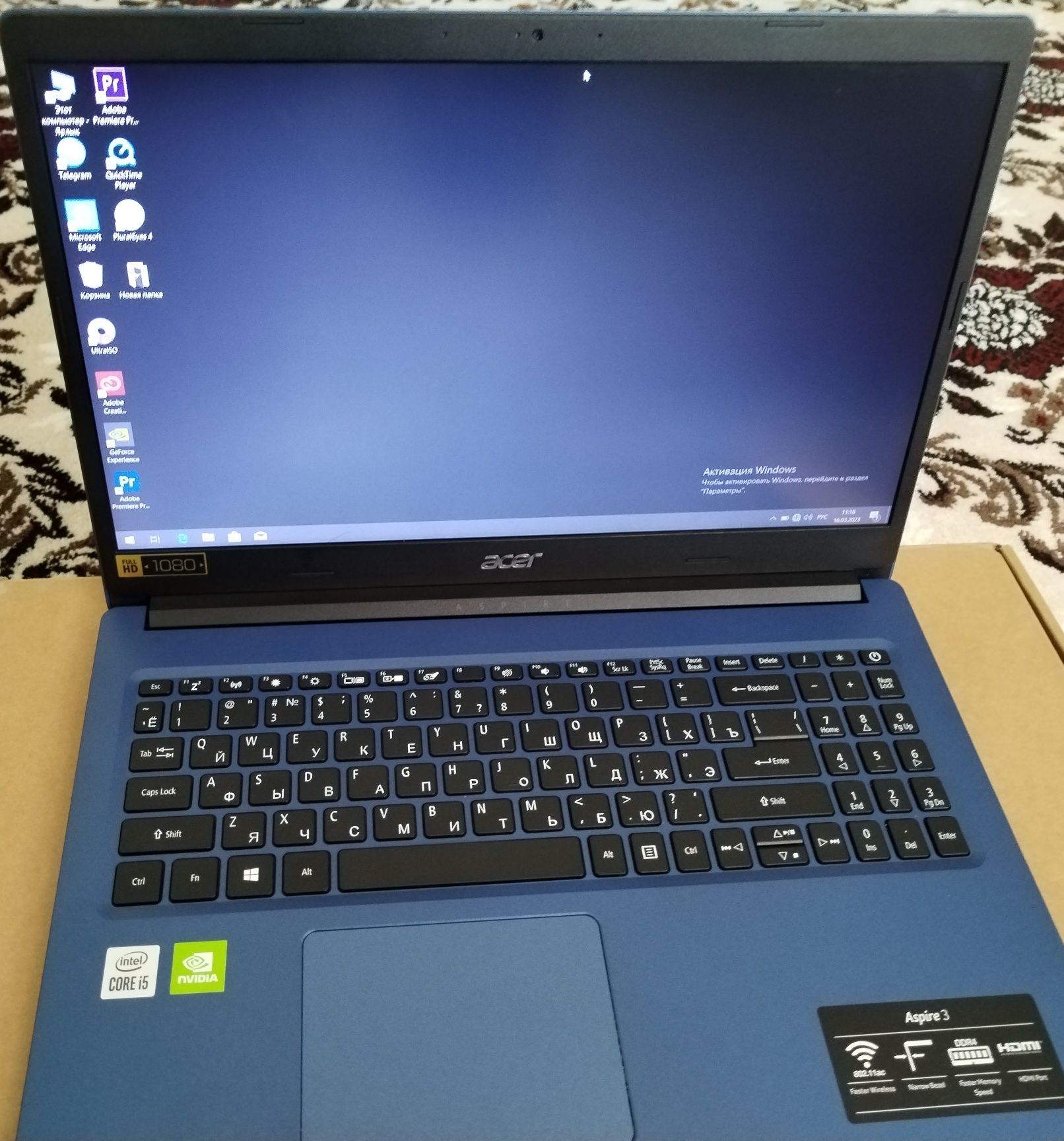 Acer  notbook sotiladi