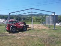 Vand hală metalica 9m×20×5m ferme