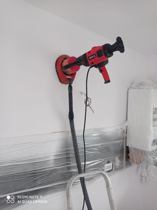 Gaura carotă AC CENTRALA HOTĂ  Aierisire BETON  AIERISIRE cu aspirato