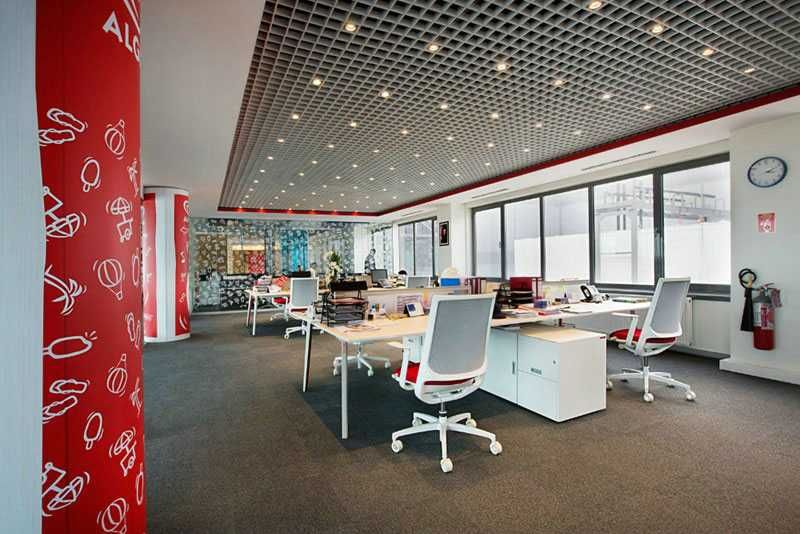 Подвесной грильято, грилято, грилята потолок