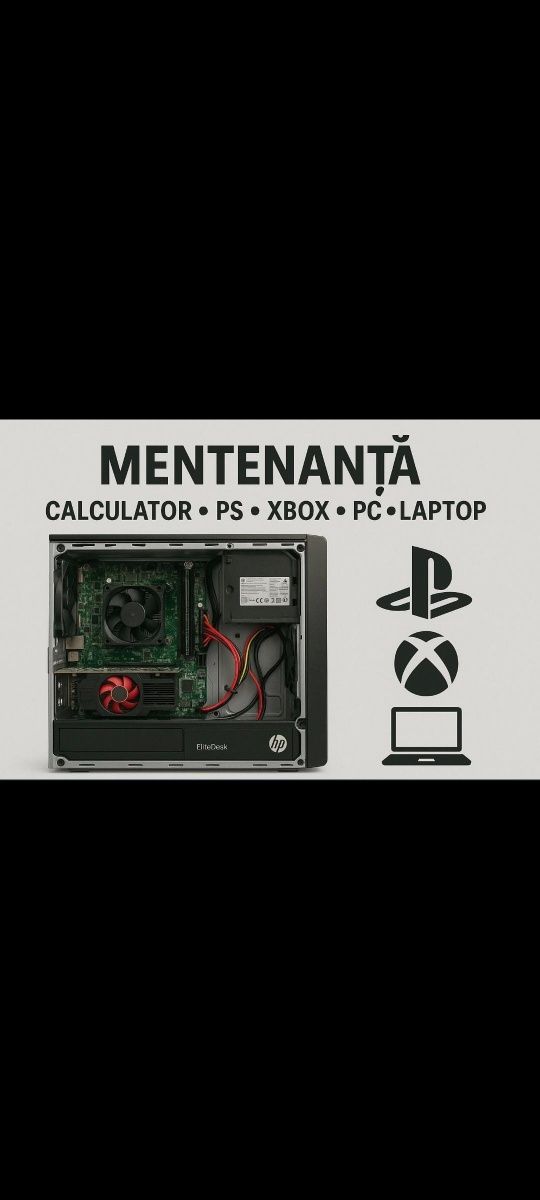 Mentenanță PC Xbox PS laptop