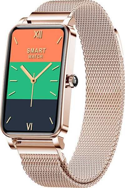 Ceas smartwatch ZX19, ecran 1,45", curea din otel nou cu garantie !