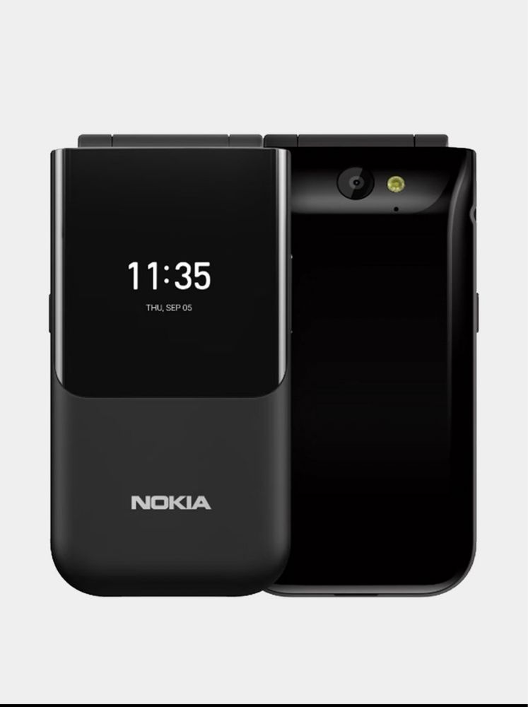 o’sha Afsonaviy Nokia 2720 madel Yangi knopkali Telefon 2ta sim karta