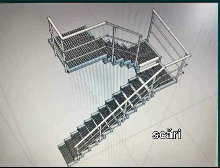 scarii metalice zincate exterioare la cela mai mic preț