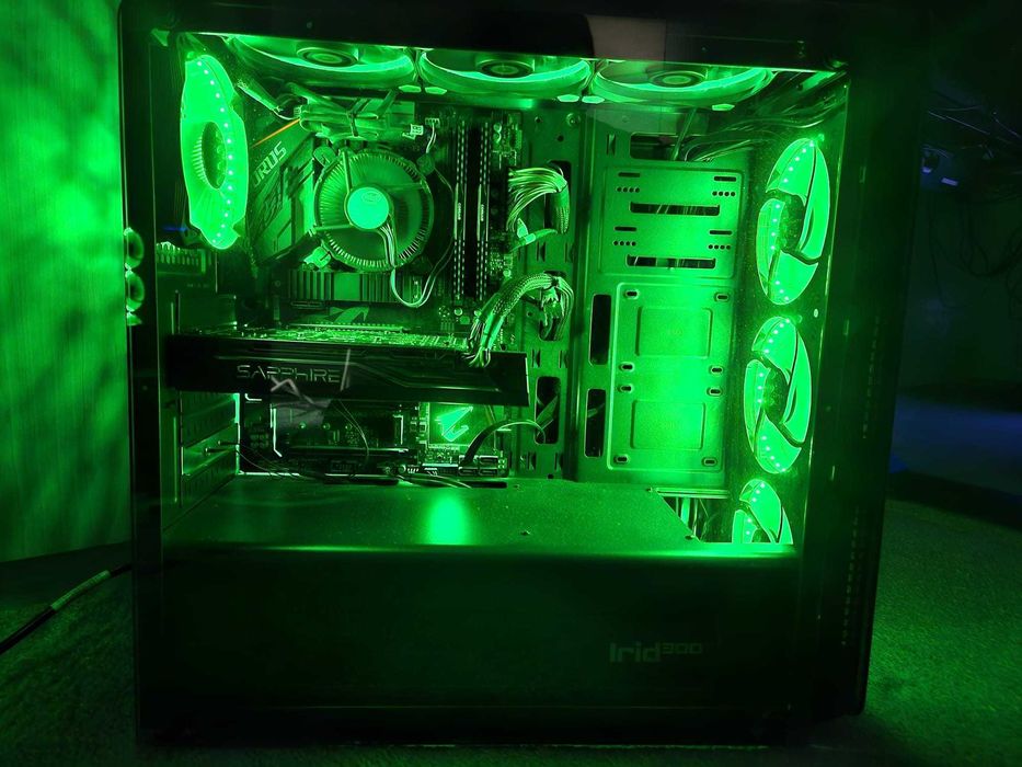 PC Gaming - Intel i7 8700, RX 470 NITRO+, 16GB RAM – Stare foarte bună