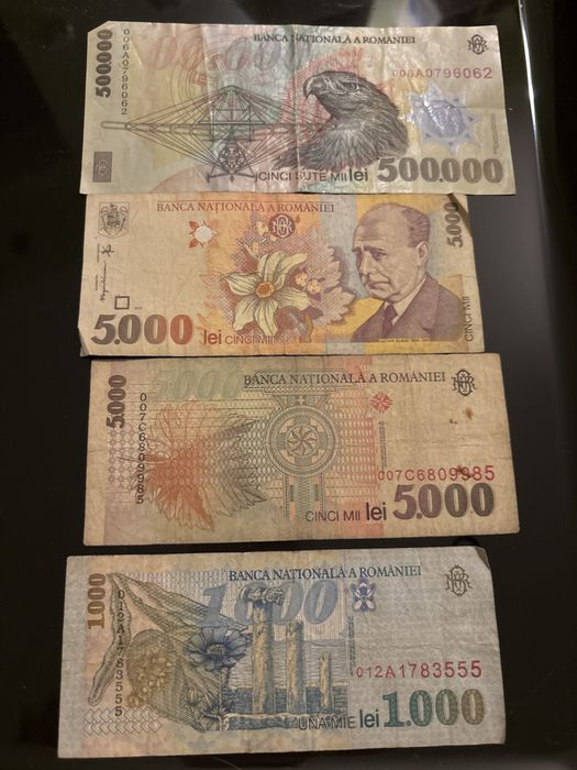 Bancnote vechi romanesti