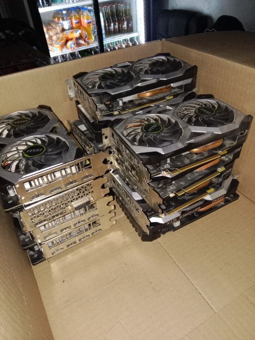 Продам видео карты gtx 1660 super 6 gb msi