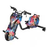 Tricicleta electrica Drift Trike , 8 inch, Graffiti, 36V