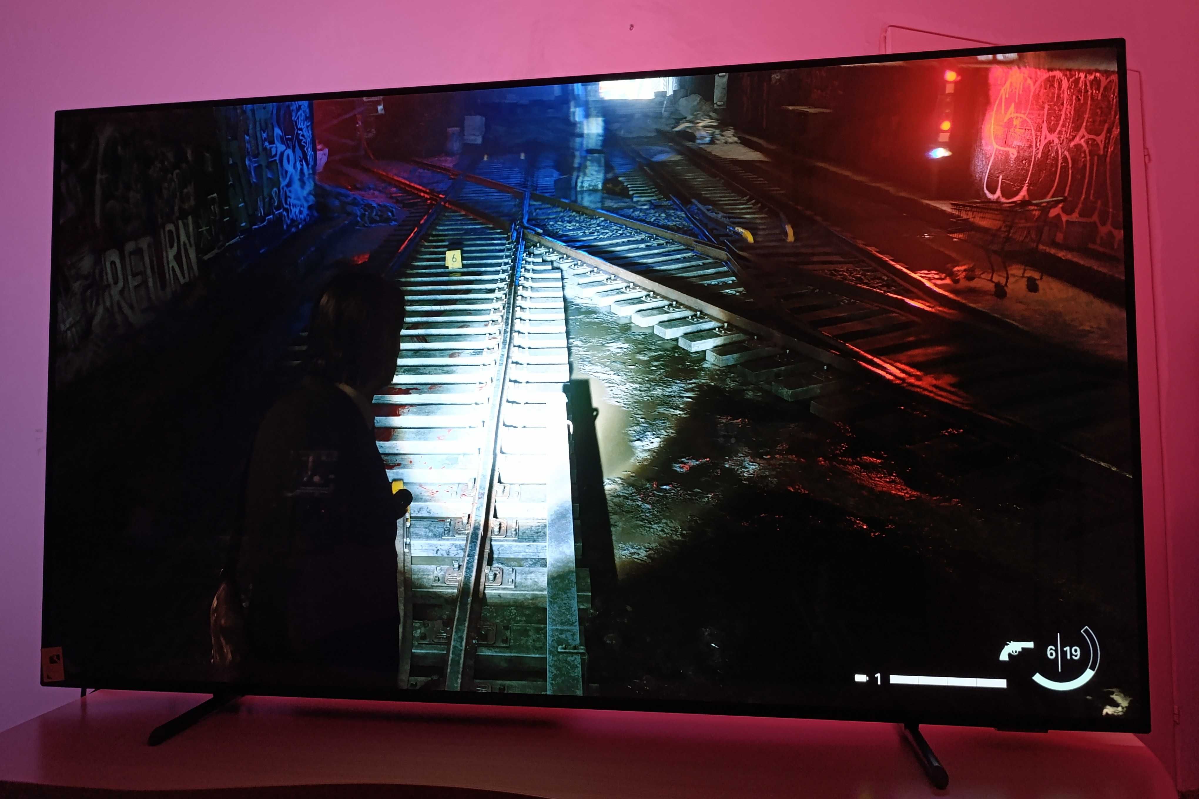 ГАРАНЦИОНЕН OLED 55" Philips OLED718 4K Smart TV Ambilight – КАТО НОВ
