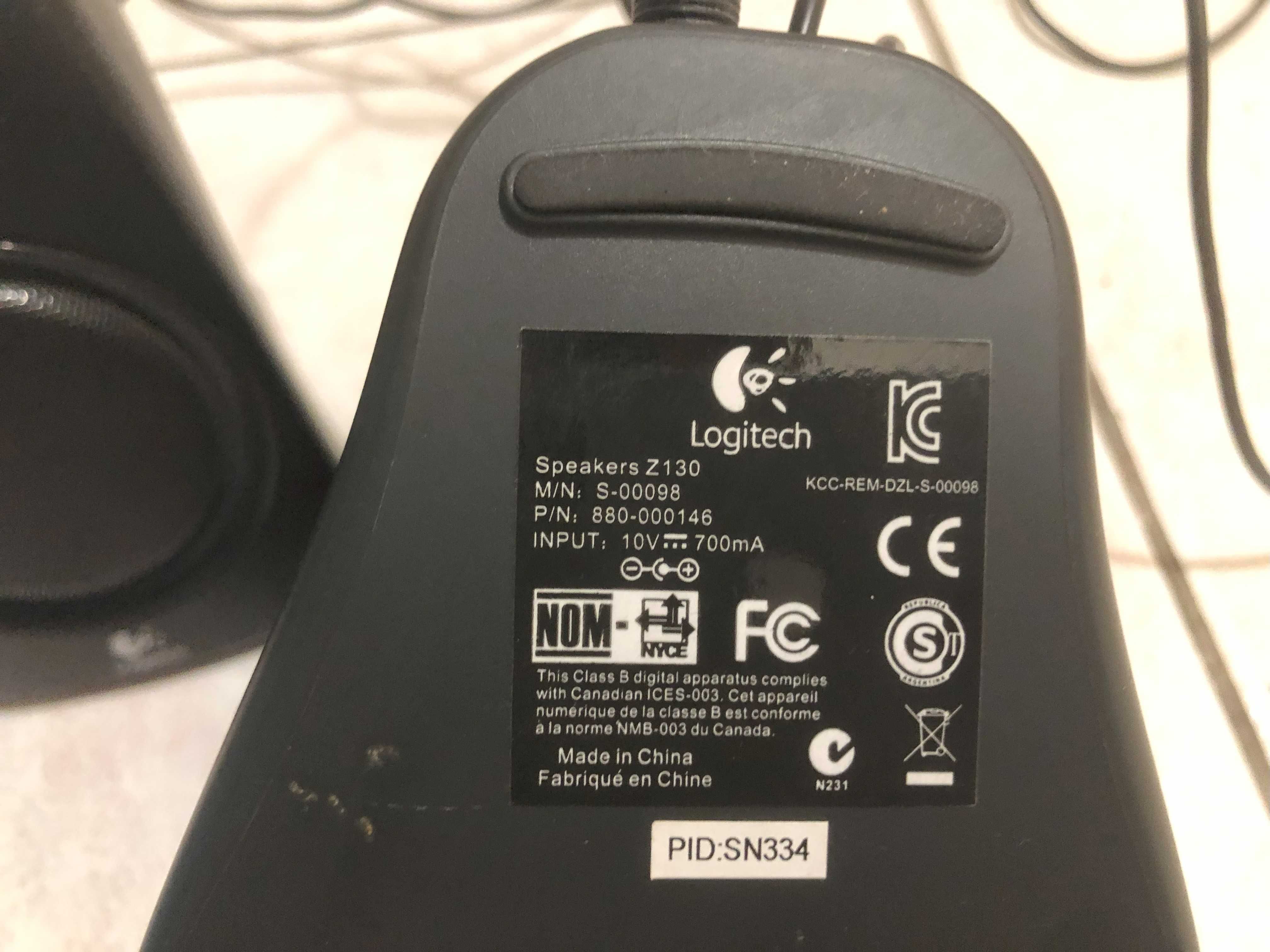 Boxe Logitech Z130 - 5W Negre 2.0