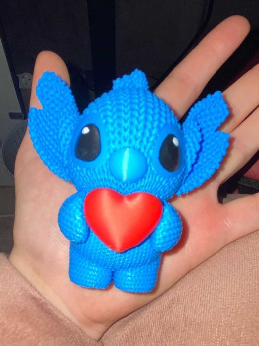 Stitch & Angel. Breloc cuplu