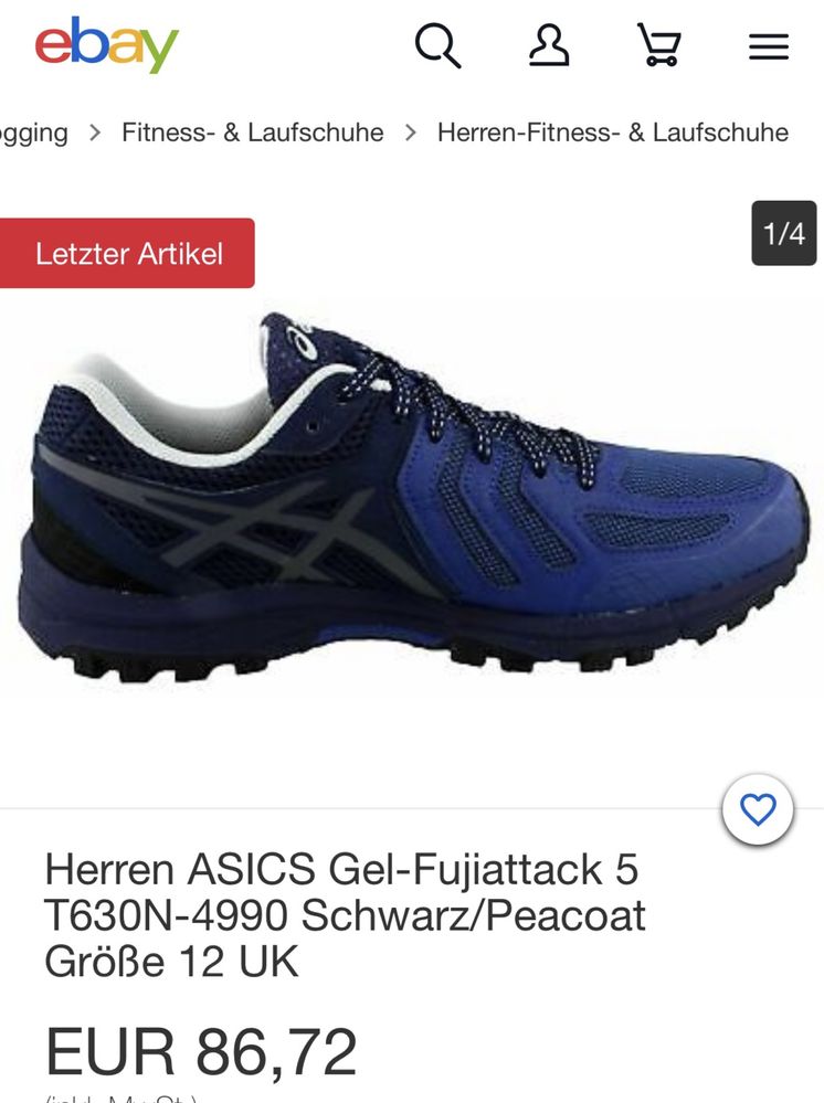 Adidasi Alergat ASICS Gel Fuji Attack 5  Marimea 41.5,42