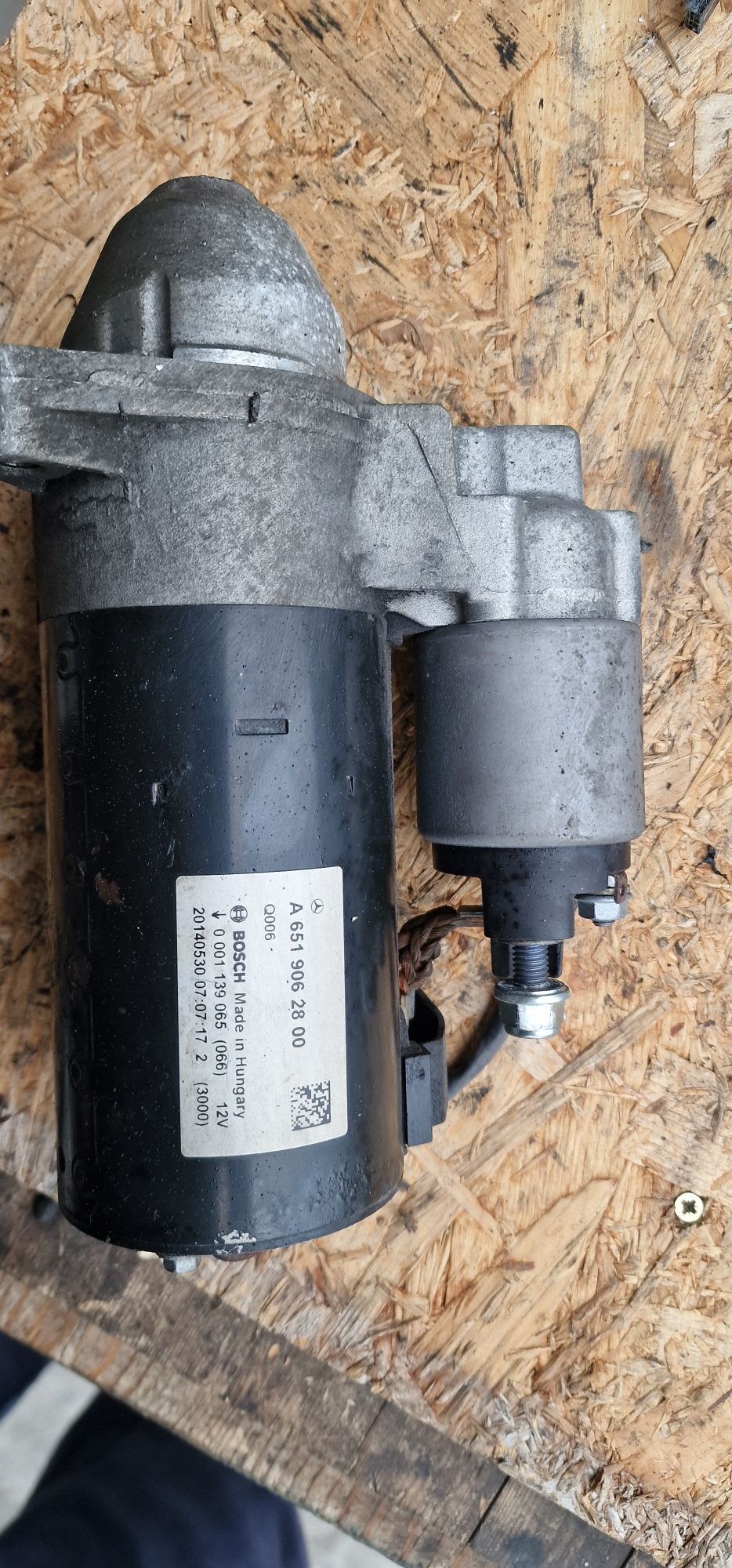 Electromotor Mercedes OM 651 w212 e class  și c class w204