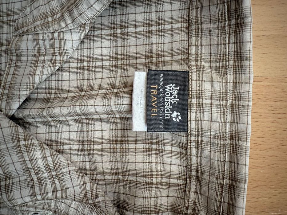 Мъжка риза Jack Wolfskin 2XL рамер