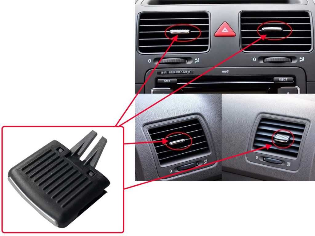 Щипки за въздуховод на VW Jetta A5 , Golf 5