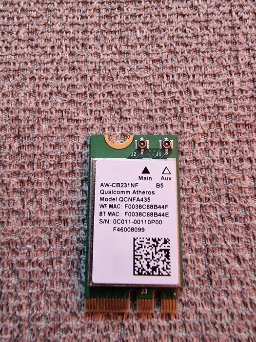 Wi-Fi / Bluetooth модул Qualcomm Atheros QCNFA435