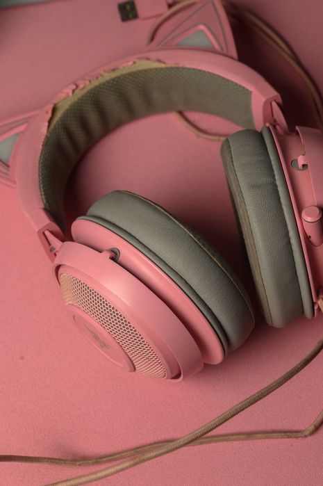 Наушники razer kitty розовые