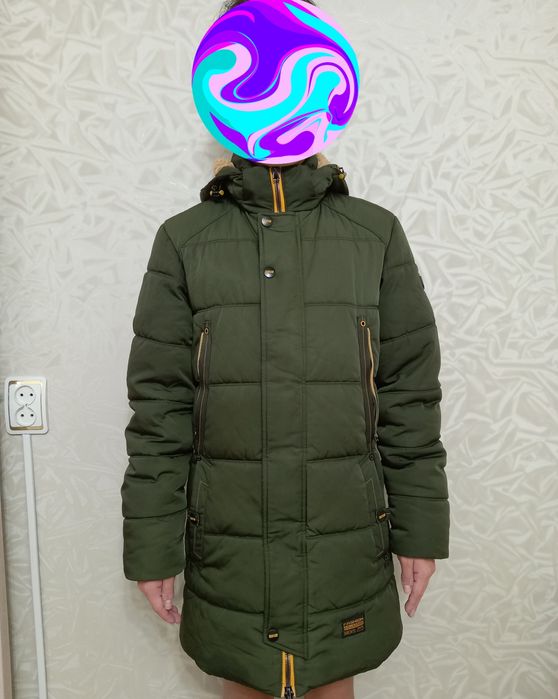 Подростковая зимняя парка