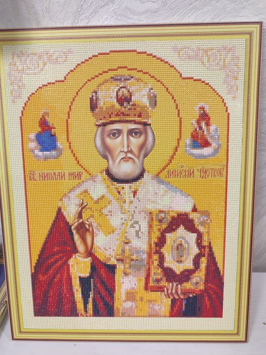 Иконы, шамаиль и картины из алмазной мозайки, в наличие и на заказ