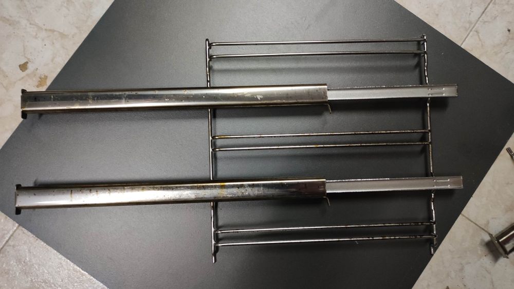 Тави, решетка и телескопични водачи за фурна