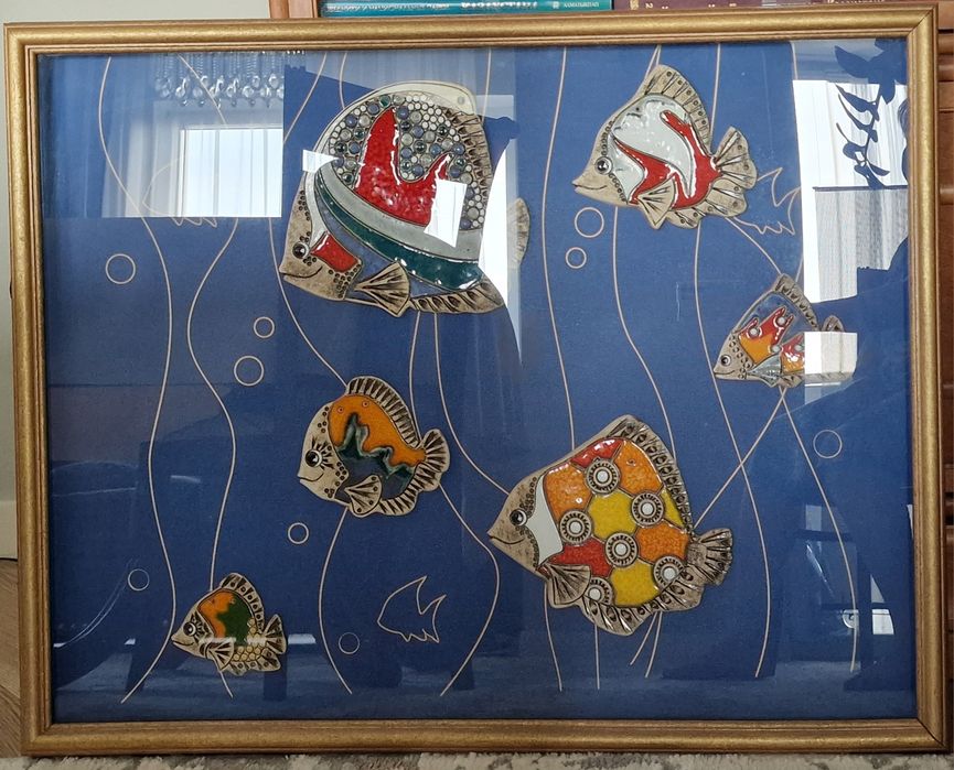 Панно из 6 рыбок