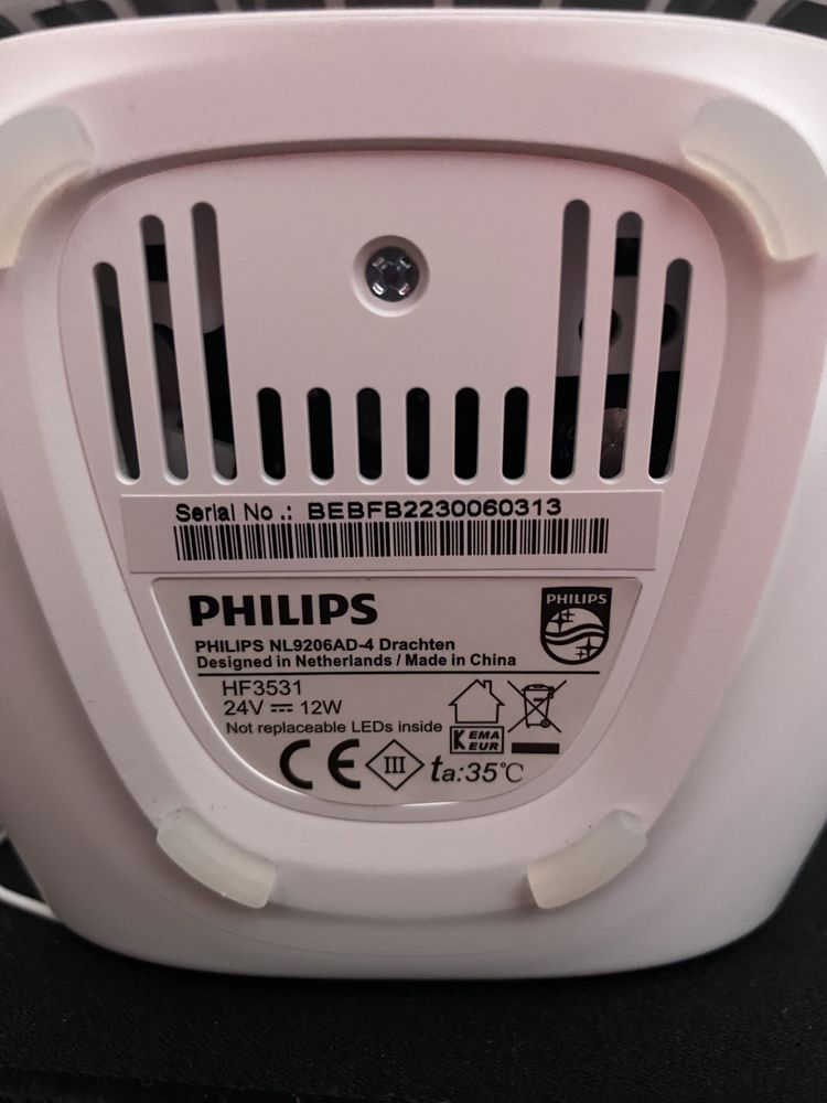 Lampa Philips HF3531 cu lumina de trezire