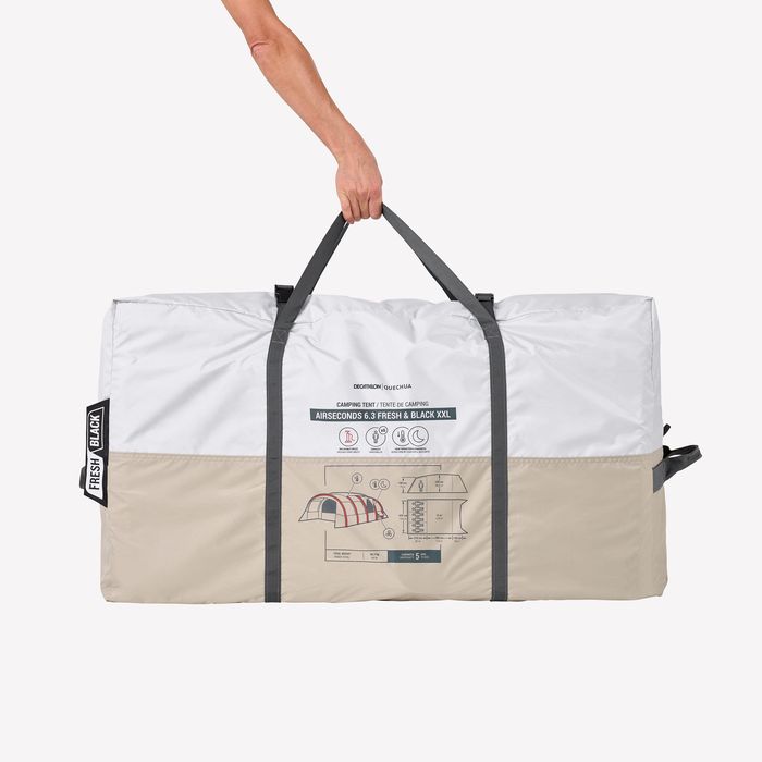 Cort camping gonflabil 6 - produs resigilat - (SecondHand) Decathlon