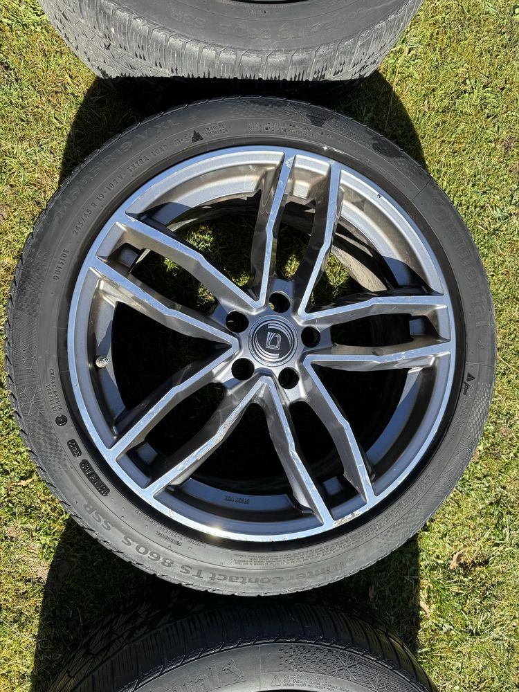 Джанти с гуми 19” 5х112 66.5 с гуми 245 45 19 за Mercedes Bmw Audi