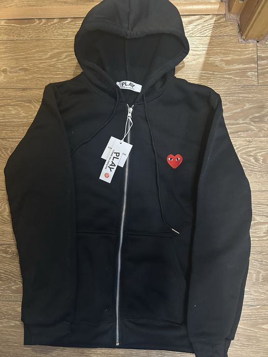 Hanorac cu fermoar CdG