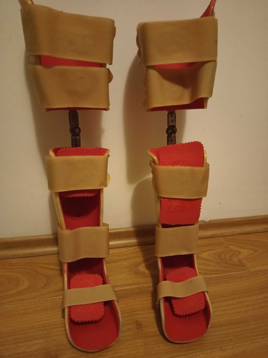 2 Orteza glezna/ genunchi picior pt copii reglabile/ Orteze