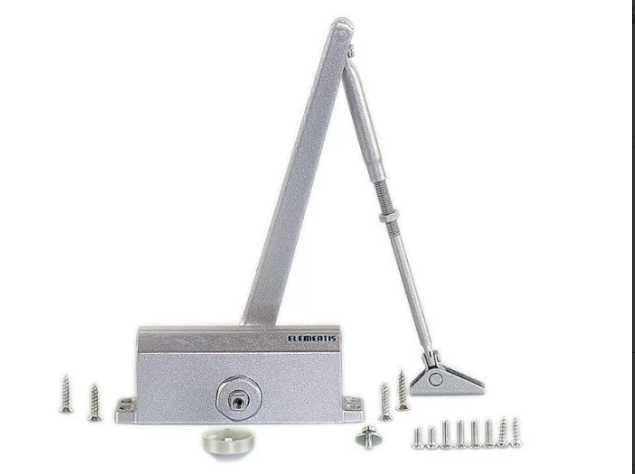 Доводчик Elementis 603 EN3, серебро, с низкотемпературным маслом