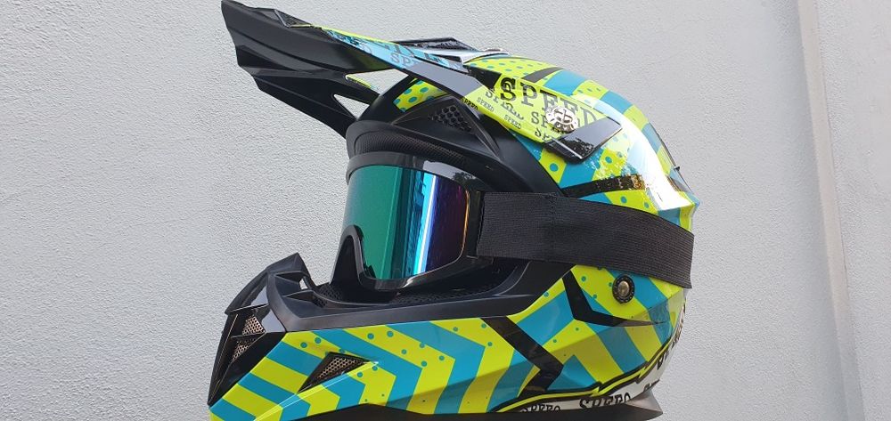 Casca protectie atv enduro motocross bine dawnhill bicicleta trotineta