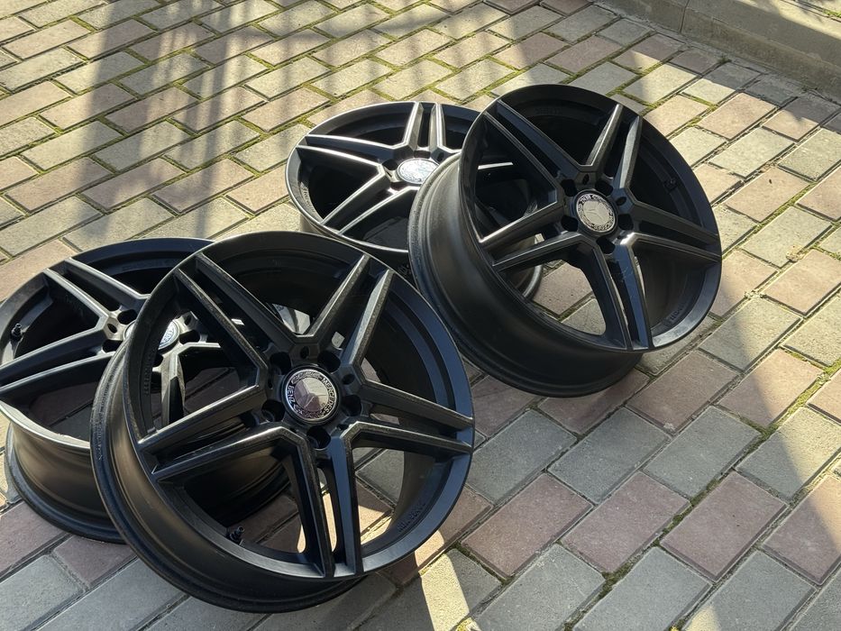 Jante Mercedes 5x112 , R17,originale (se potrivesc si pe Vw)