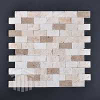 Mozaic Travertin Classic – Noce Scapitat 2.3×4.8x1cm