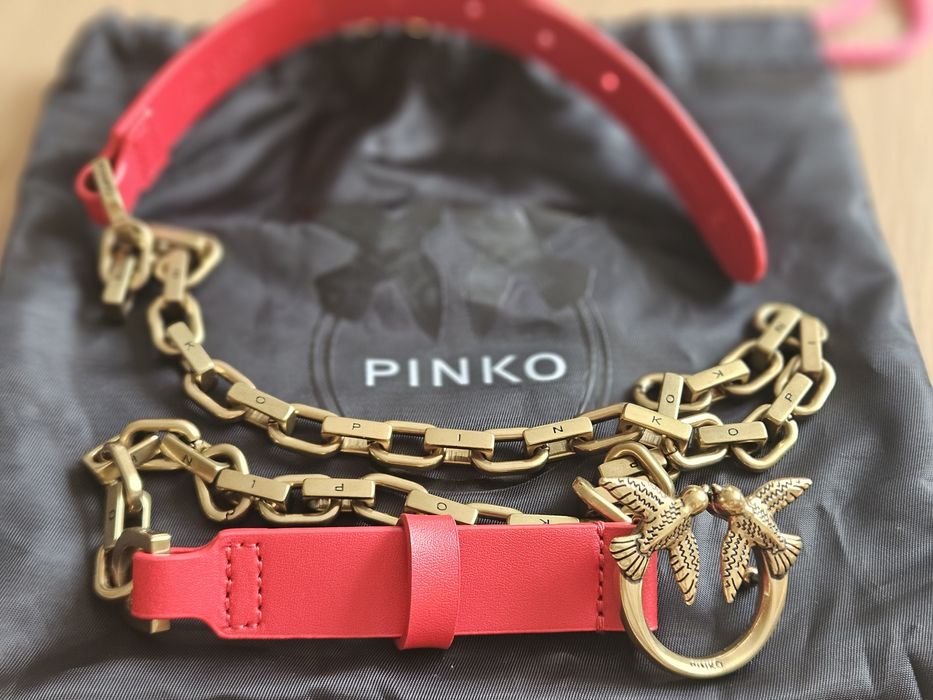 Колан Pinko, червен