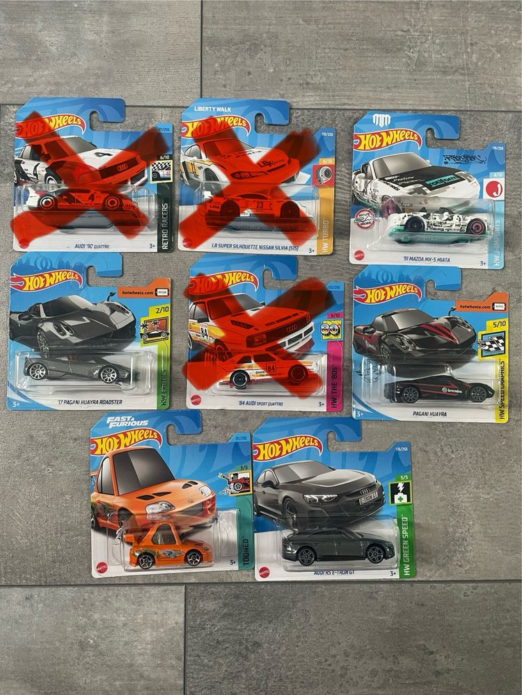 Колички Hot wheels