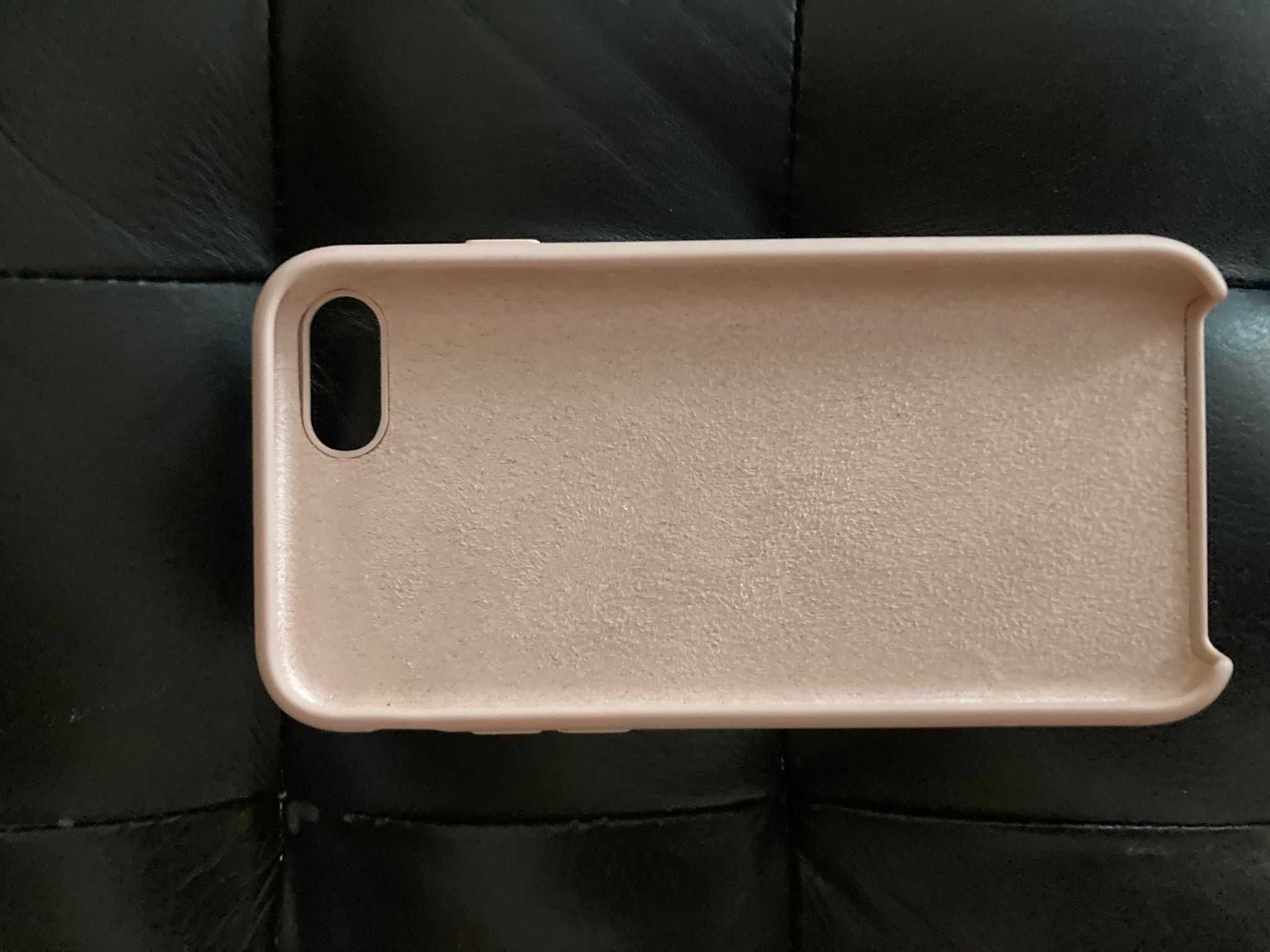 Husa roz baby pink fina noua open box pt iPhone 8 si SE 2020