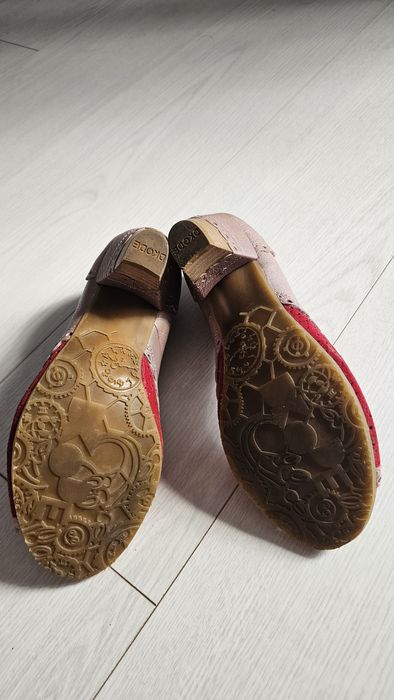 Pantofi din piele naturala Dkode
