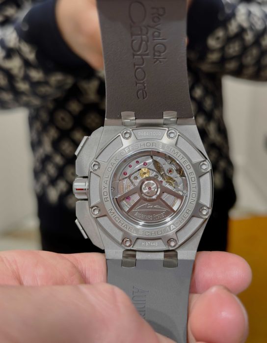 audemars piguet offshore 44mm сиво-матово